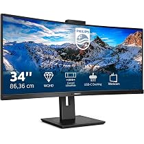 Philips 346P1CRH - 34 Inch QGHD Curved ultrawide Monitor, 100Hz